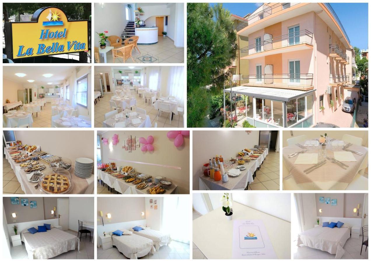 Hotel La Bella Vita Rimini Kültér fotó